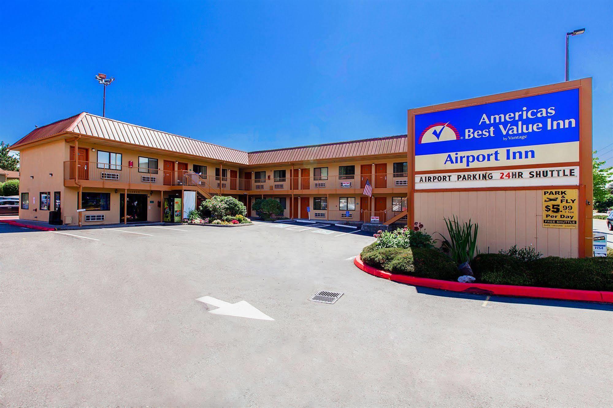Americas Best Value Airport Inn - Seatac Exteriör bild