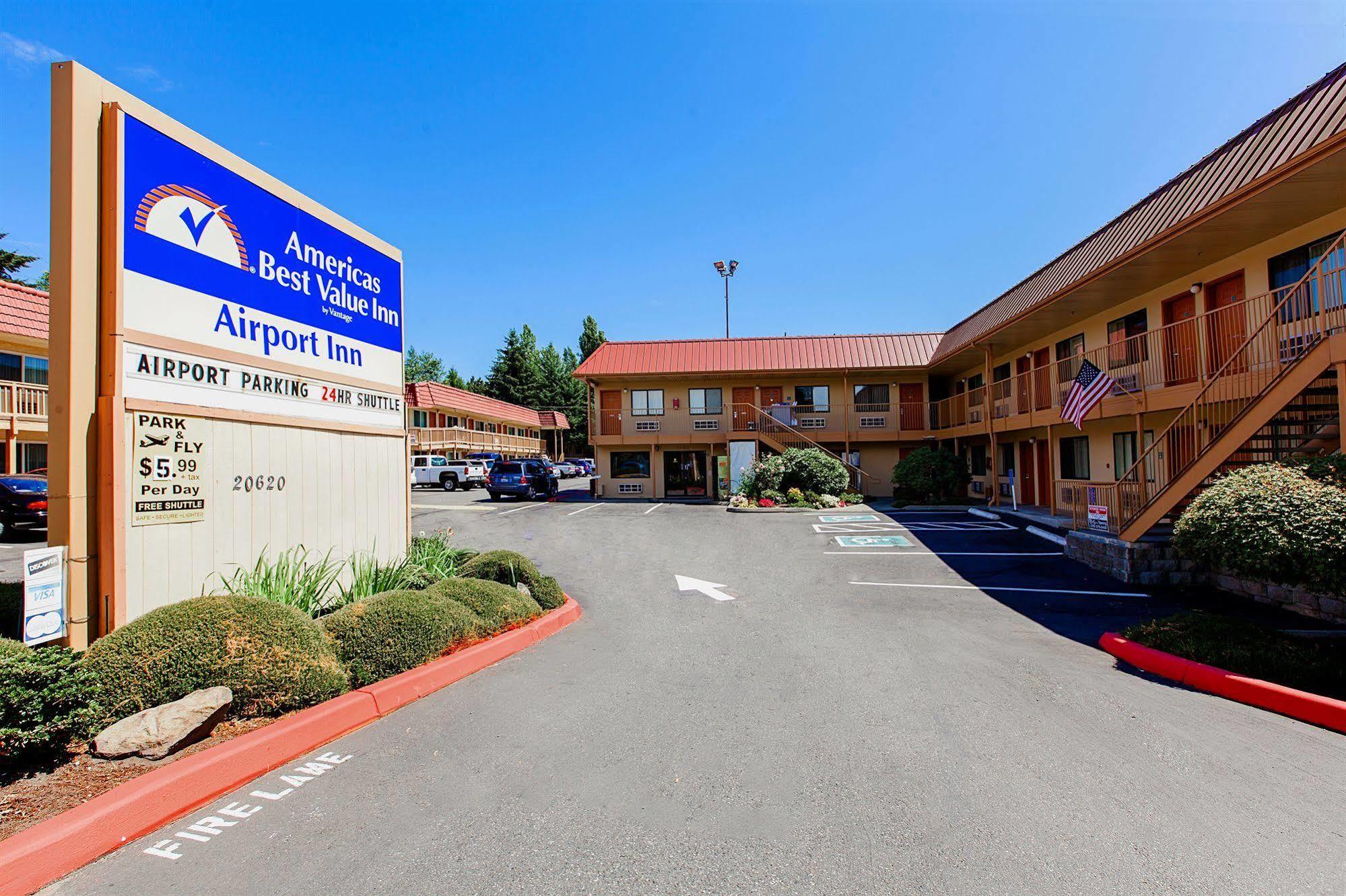 Americas Best Value Airport Inn - Seatac Exteriör bild
